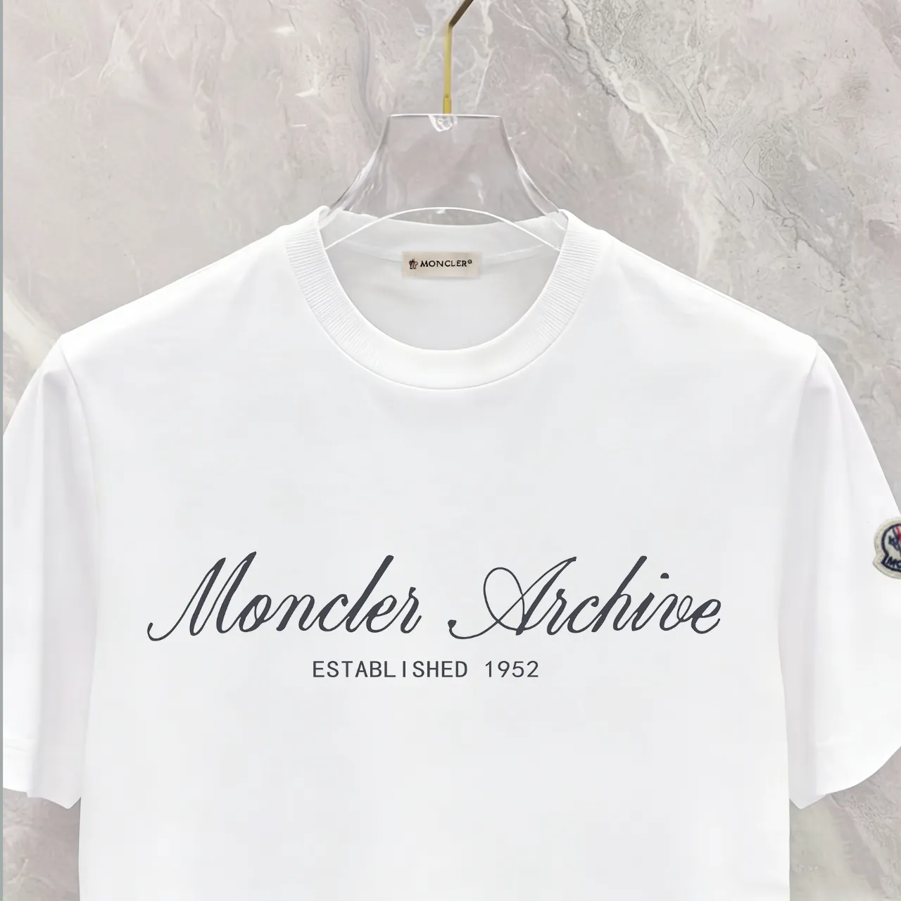 moncler New Arrival 300g T ：Black White Size：XS~L - - (11)